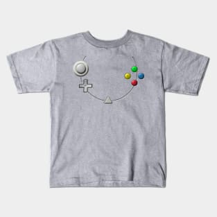 Dreamcast Controller Buttons Kids T-Shirt